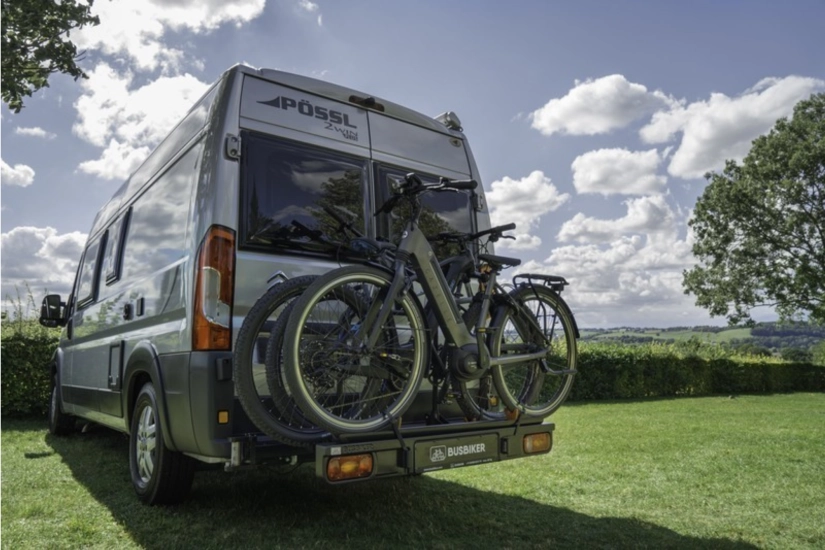 Fietsendragers op chassis